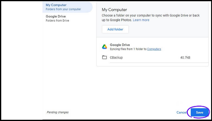 Synchronisieren Sie Google-Fotos mit Festplatte-2