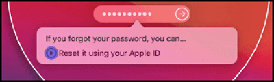 Apple ID zum Zurücksetzen des Passworts verwenden