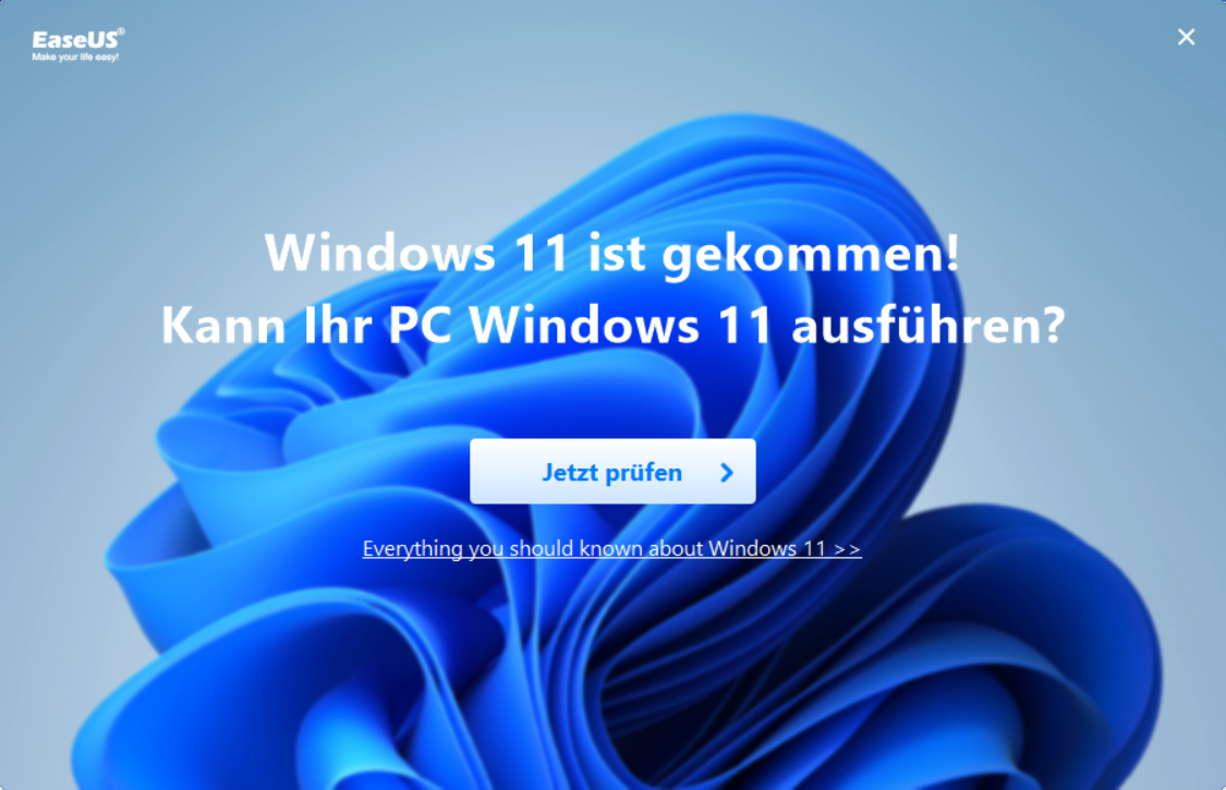 Auf Jetzt Prüfen klicken