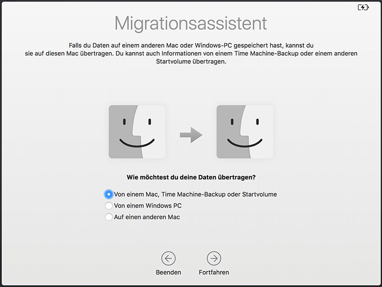 Downloads-Ordner von Time Machine wiederherstellen