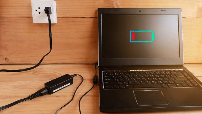Computer aufladen, der nicht hochfährt
