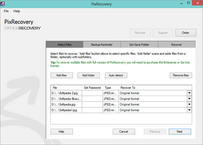 beste Fotoreparatursoftware für PC - PixRecovery