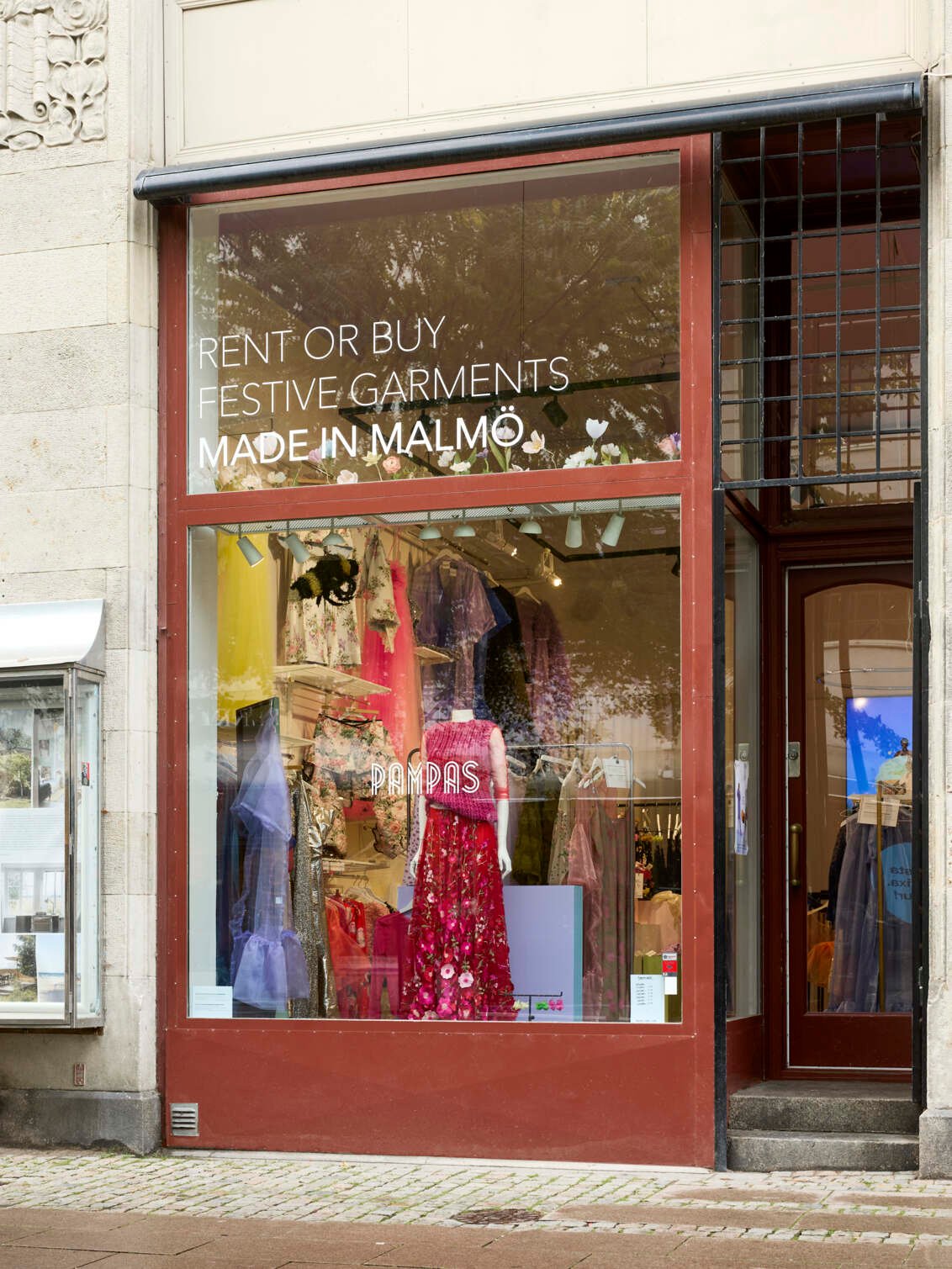 Pampas butik i centrala Malmö.