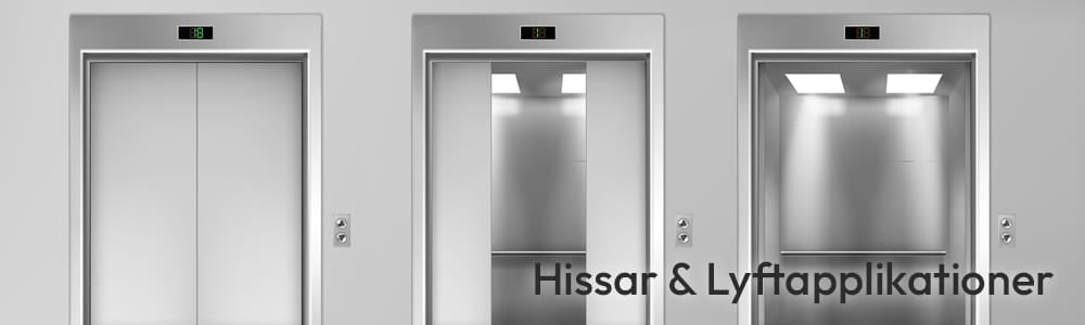 Användningsområde solenoider hissar