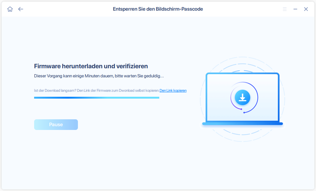 iPad mit EaseUS MobiUnlock löschen - iPad entsperren.