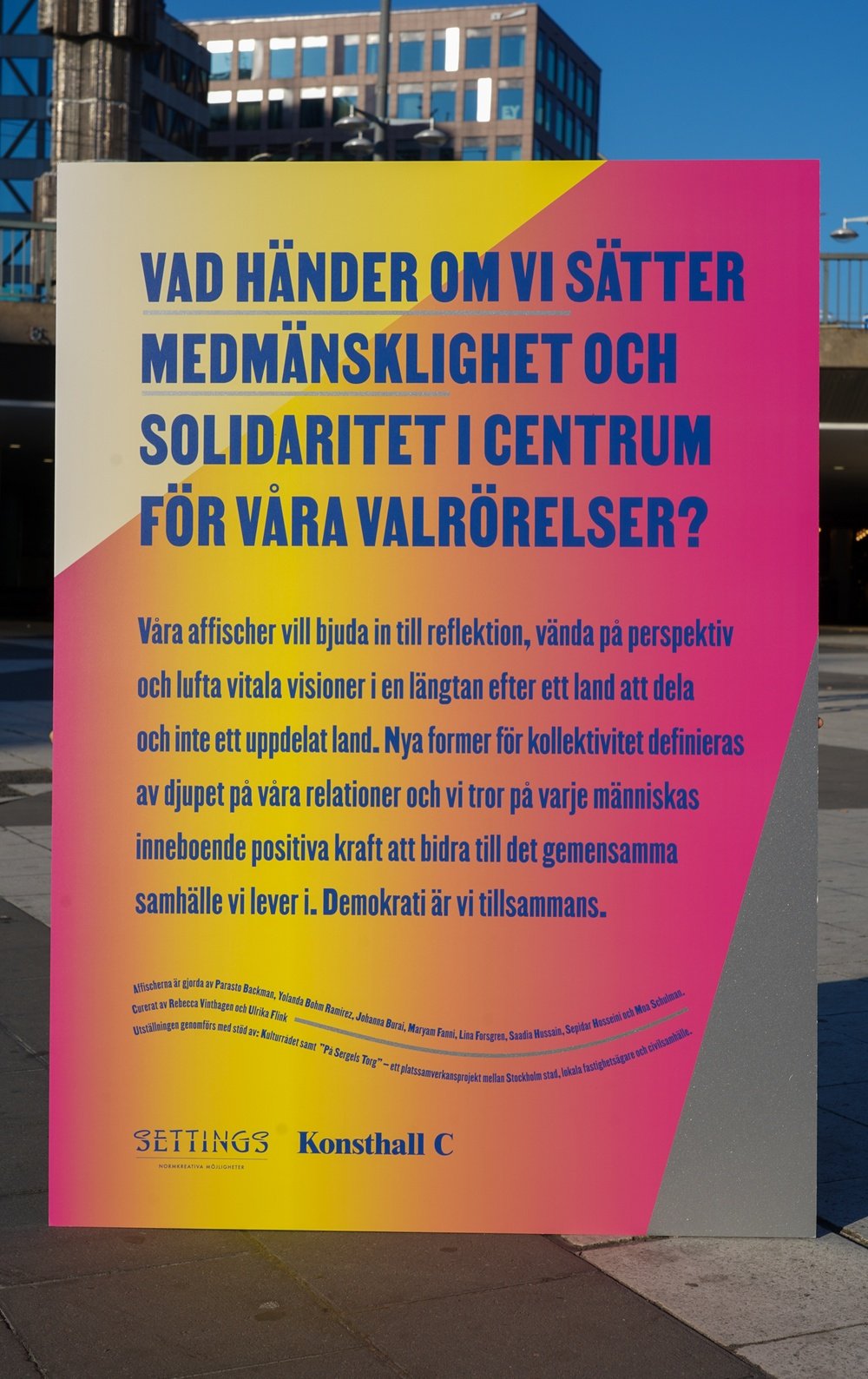 Infoposter All Set For Solidarity