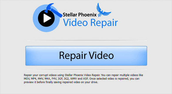 Windows 10 Datei-Reparatur-Tool - Stellar Phoenix Video-Reparatur-Tool