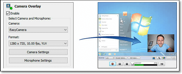 registrare webcam su Windows 10