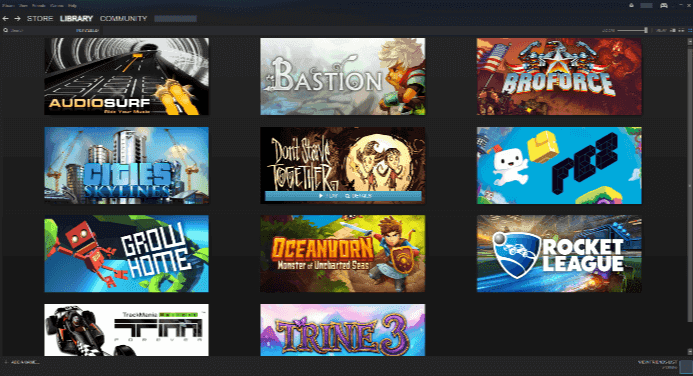 Steam Spiele