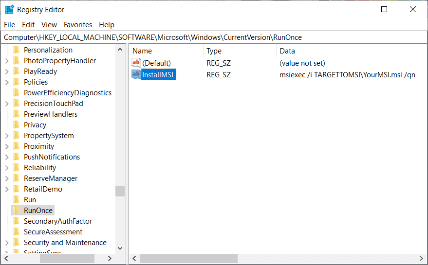 Registrierungs-Editor