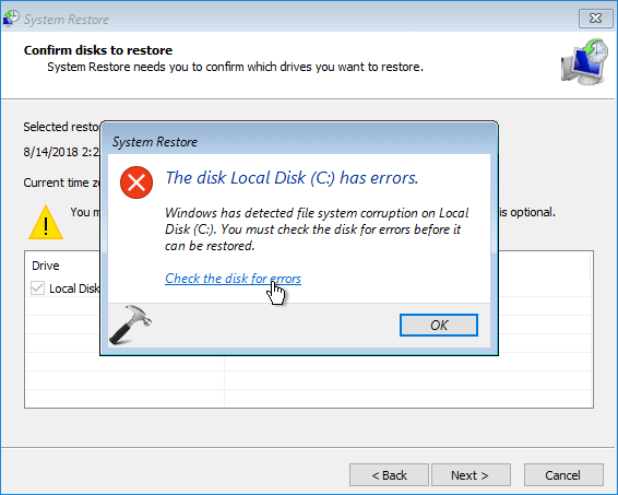 eseguire SFC per correggere Windows ha rilevato la corruzione del file system