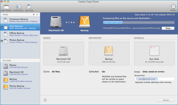 Carbon Copy Cloner