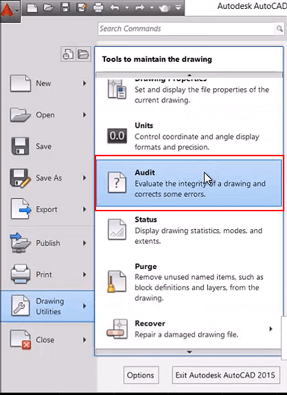 Ripara file CAD danneggiati o non aperti.