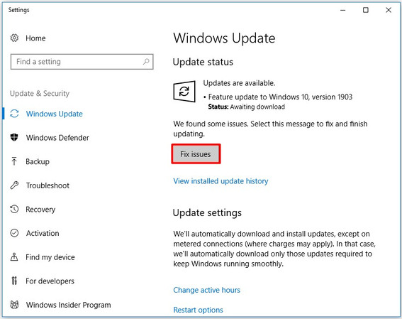 windows aktualisieren