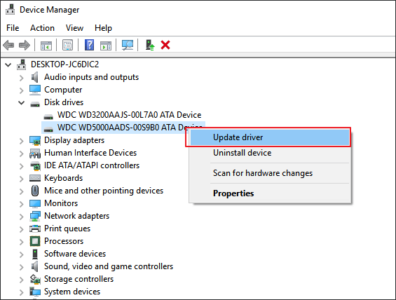 Correggi Windows 10 con la directory è un errore non valido.