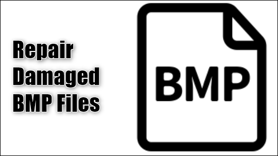 Ripara i file BMP danneggiati