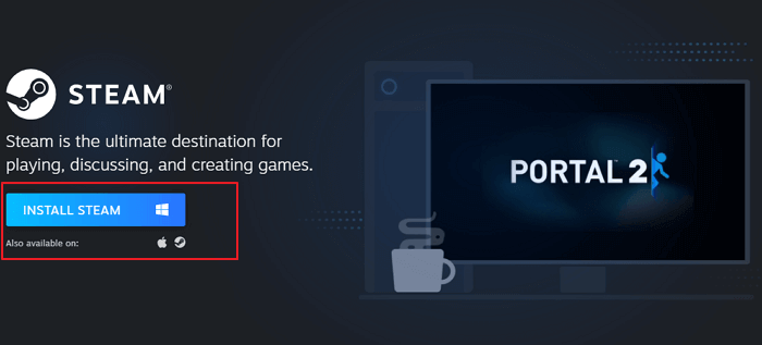 Steam installieren
