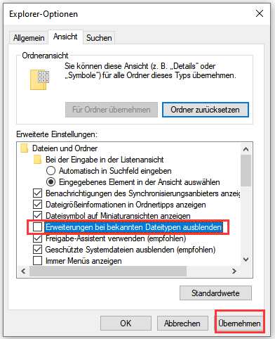 Datei sichtbar 3