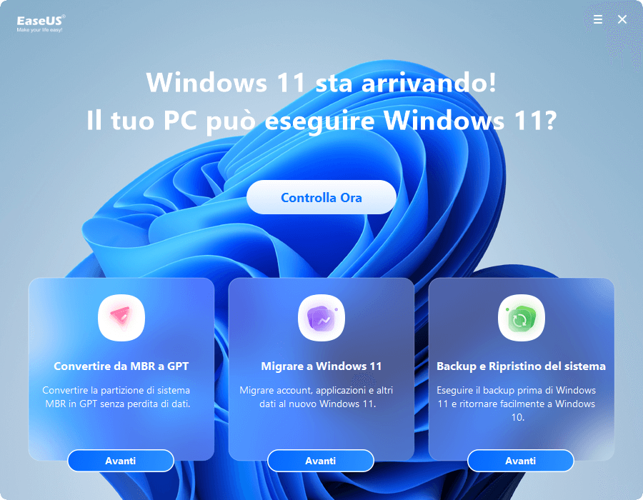 easeus windows 11 upgrade checker passo 1