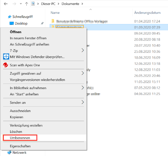 Dateityp ändern 1