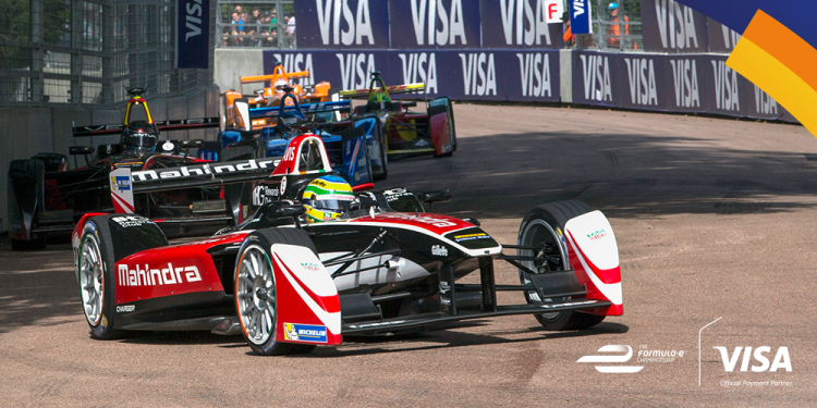 Visa Europe si conferma sponsor del format automobilistico Formula E