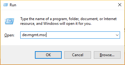 correggere il disco rigido non rilevato su Windows 10 - devmgmt.msc