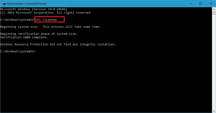 eseguire SFC per correggere Windows ha rilevato la corruzione del file system