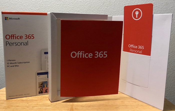 Immagine dell'auto Product Key di Office 365