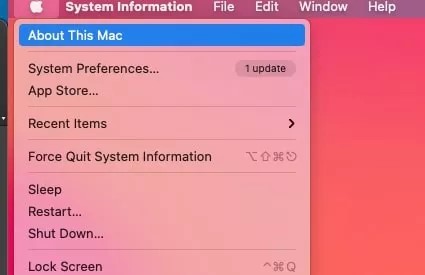 Über diesen Mac