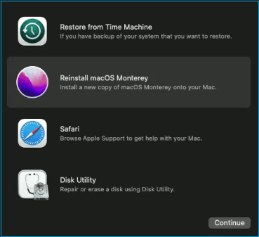 macos neu installieren