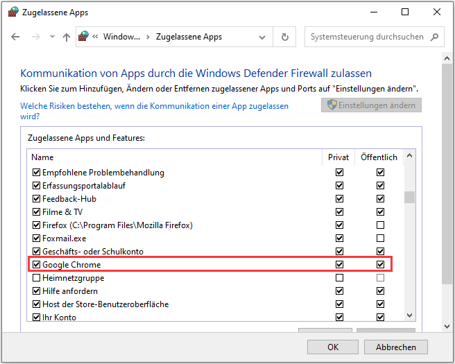 Die Antivirus-Software vorübergehend deaktivieren - Schritt 2