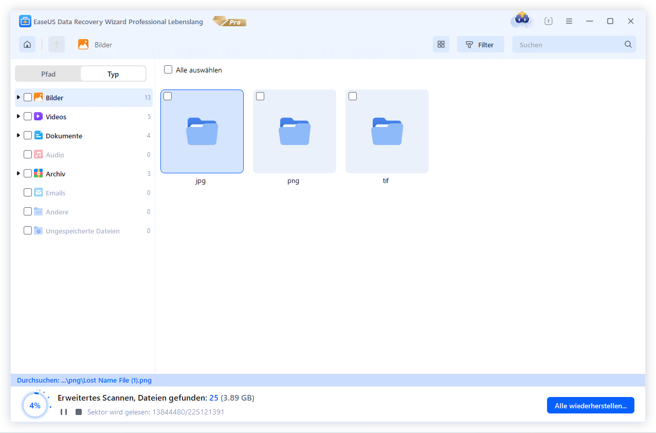 check scanned corrupt files