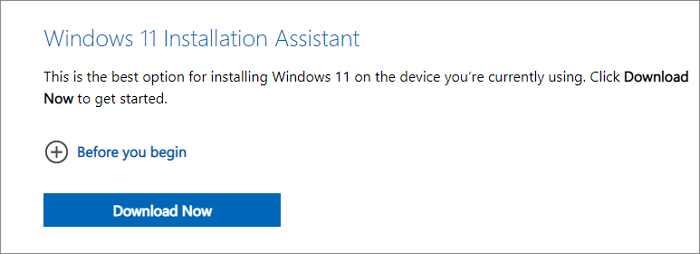 Windows 11-Installationsassistenten herunterladen