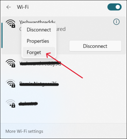 WiFi Verbindung