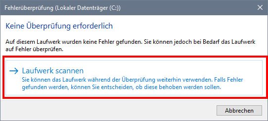 SanDisk SD-Karte lässt sich nicht formatieren - Fehlerüberprüfung Schritt 2.