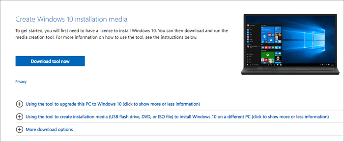 Windows 10-Installationsmedium erstellen