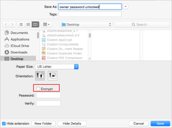 sblocca PDF su Mac con Previewer