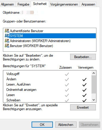 Ordnererlaubnis prüfen