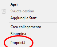 il comando di svuota cestino diventa grigio