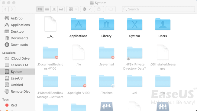 visualizzare file nascosti su Mac con Finder