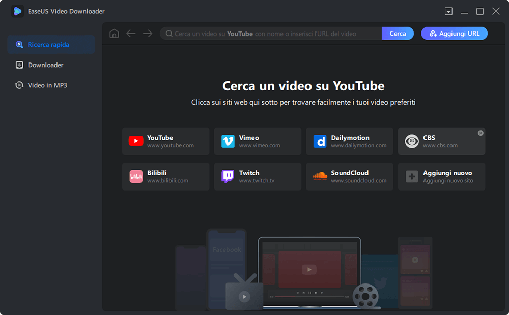 Scarica da URL in MP3 - Step 1