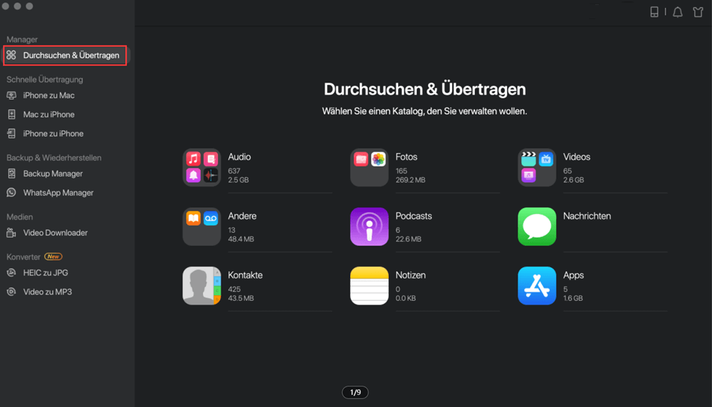 Zu Alben gehen