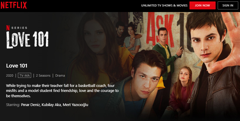 love 101 auf netflix