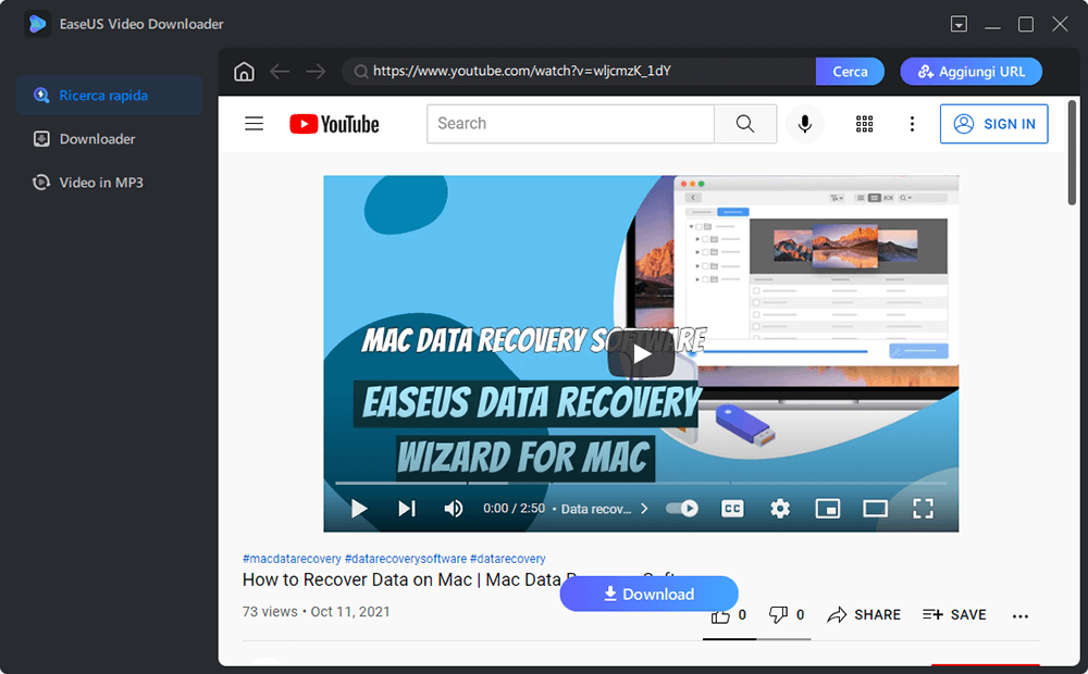 Scarica da URL in MP3 - Step 2