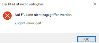 wd my passport kein zugriff