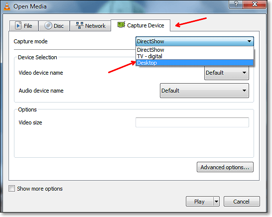 Screenflow-Alternative - VLC