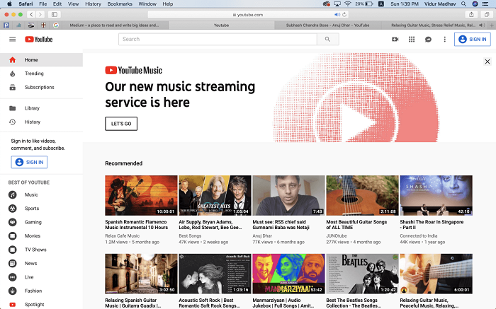 YouTube