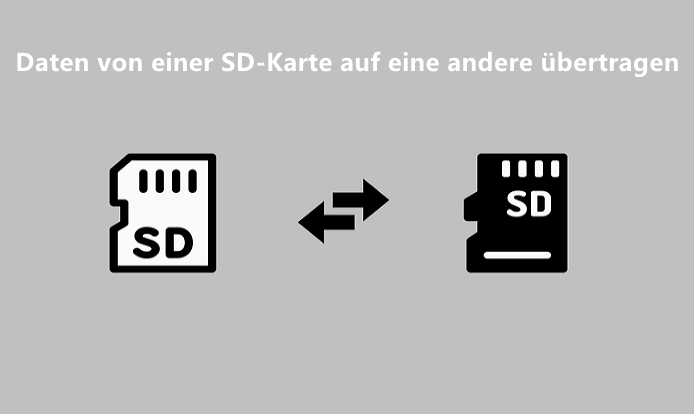 kann ich daten von einer sd-karte auf eine andere übertragen