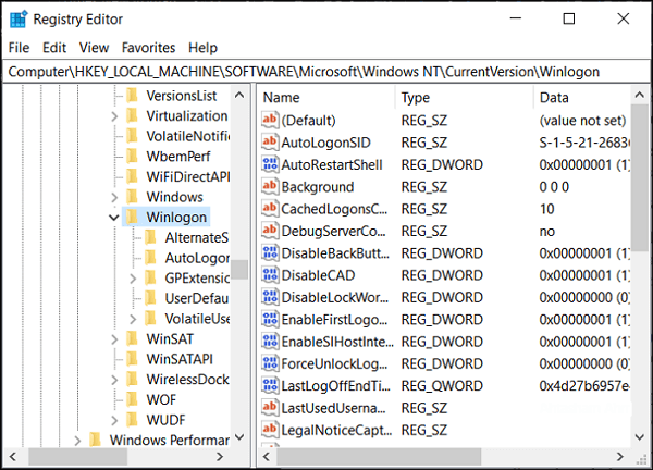 Registierungseditor