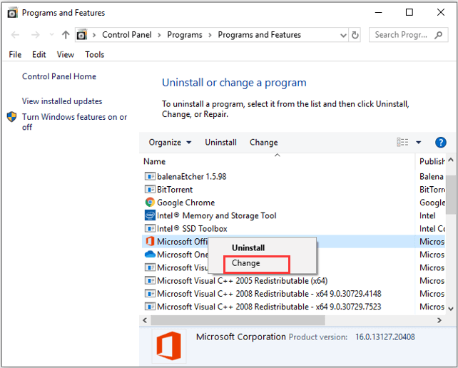 ripara ms office per correggere la chiusura automatica del file excel
